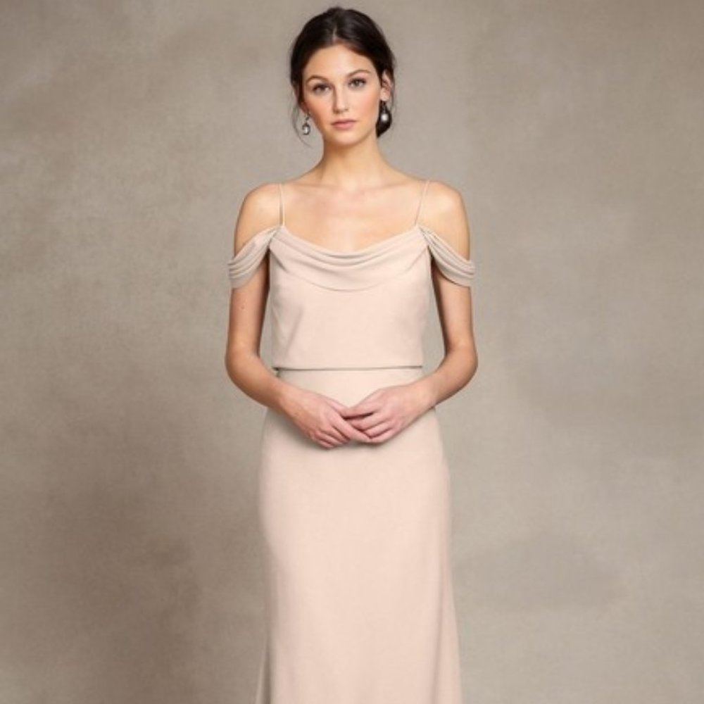 Jenny Yoo Sabine Dress in Chai